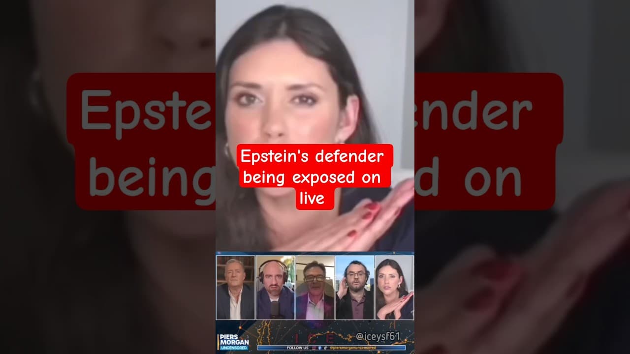 Piers Morgan & Tara Palmeri Vs Michael Tracey _ Epstein #breakingnews #news #podcast #epsteinfiles