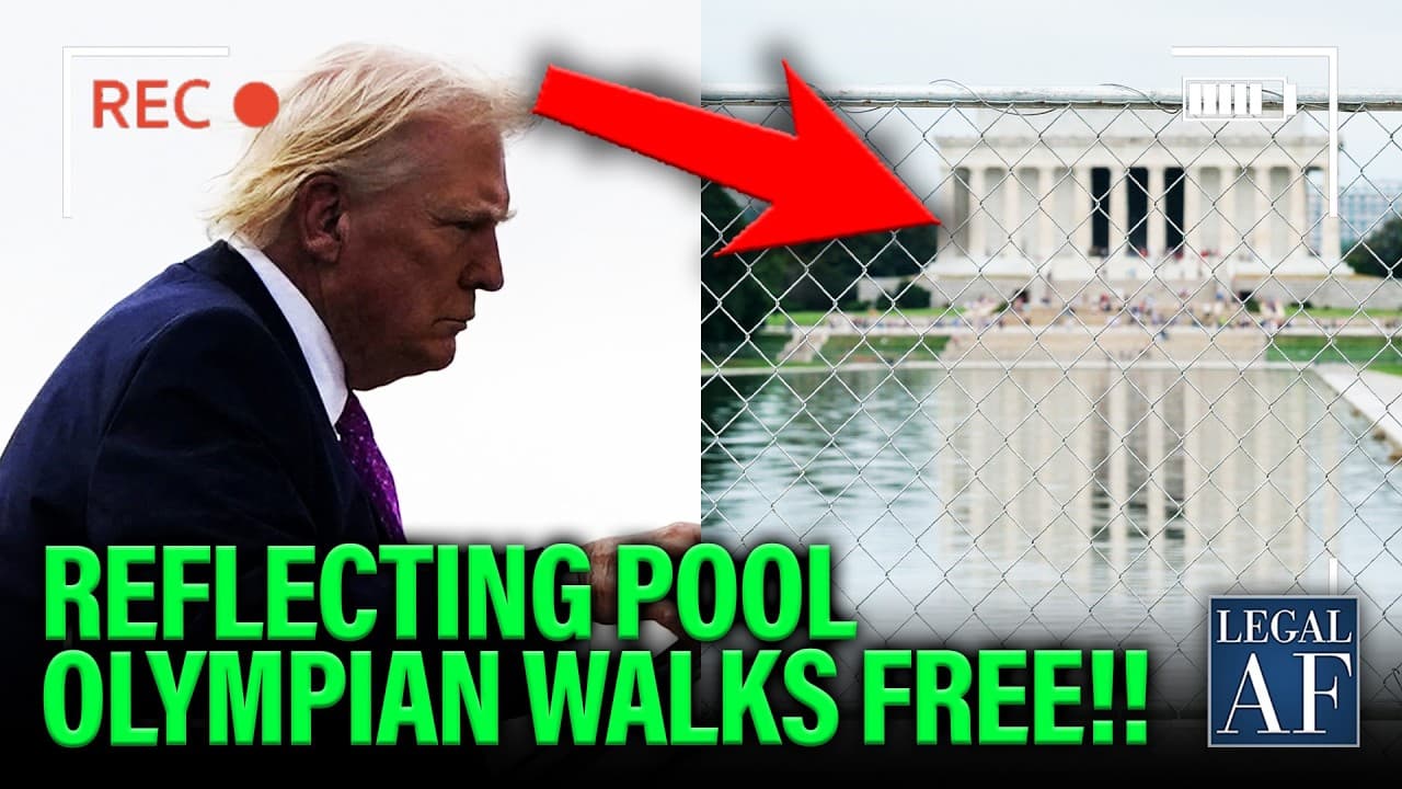 Trump EMBARRASSED as Judge Releases Fmr. Olympian at Reflecting Pool Arraignment!!!