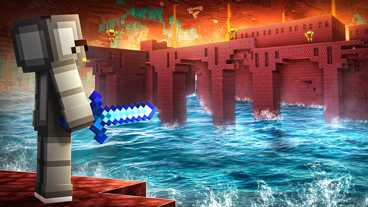 I Flooded the Nether on the Lifesteal SMP