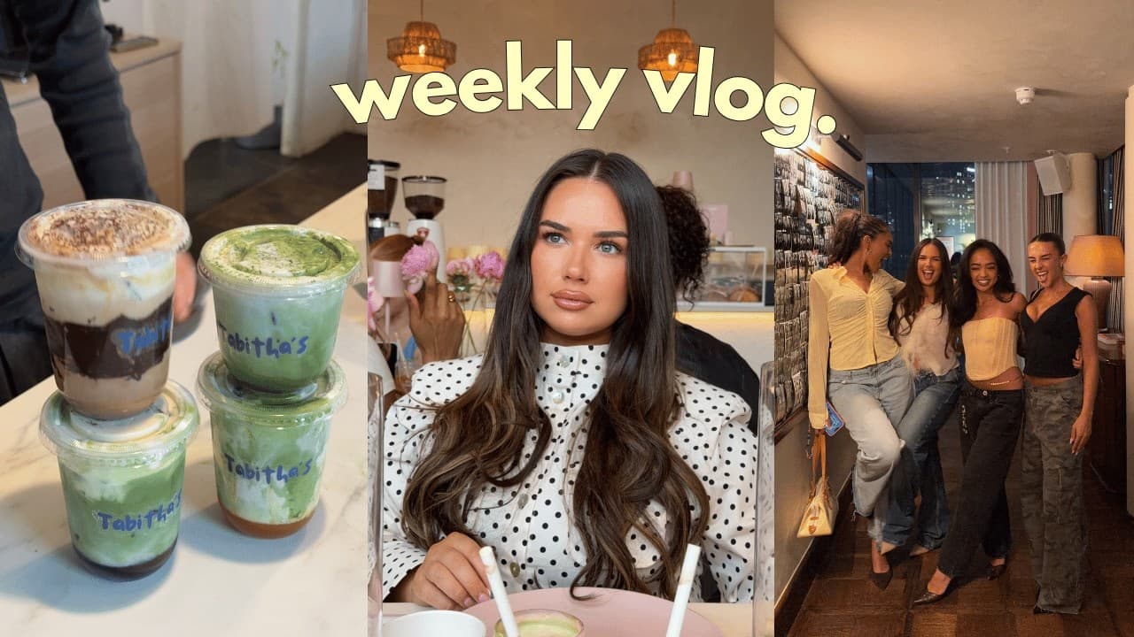 SISTER WEEKENDS!!! | Prep for Bodrum, Matcha Dates & Kylie Cosmetics Brunch