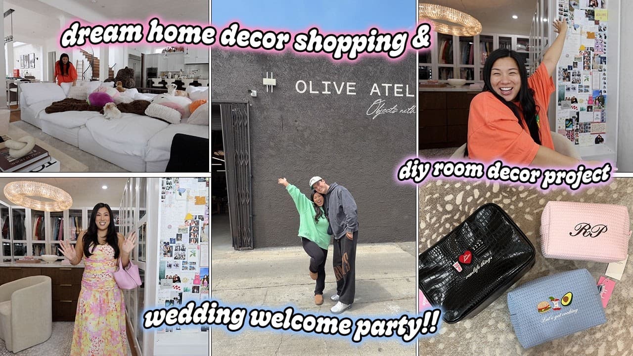 DREAM HOME SHOPPING!! Wedding Party & DIY Room Decor!