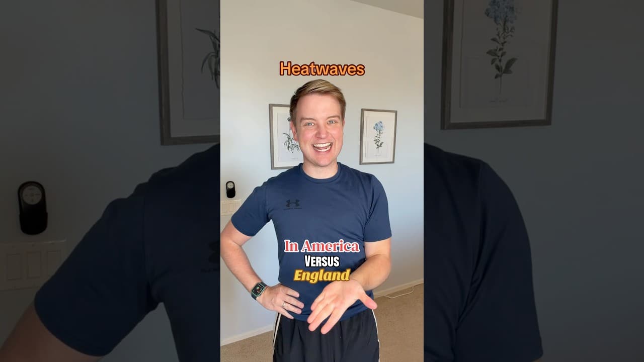 Heatwaves In America Versus England!
