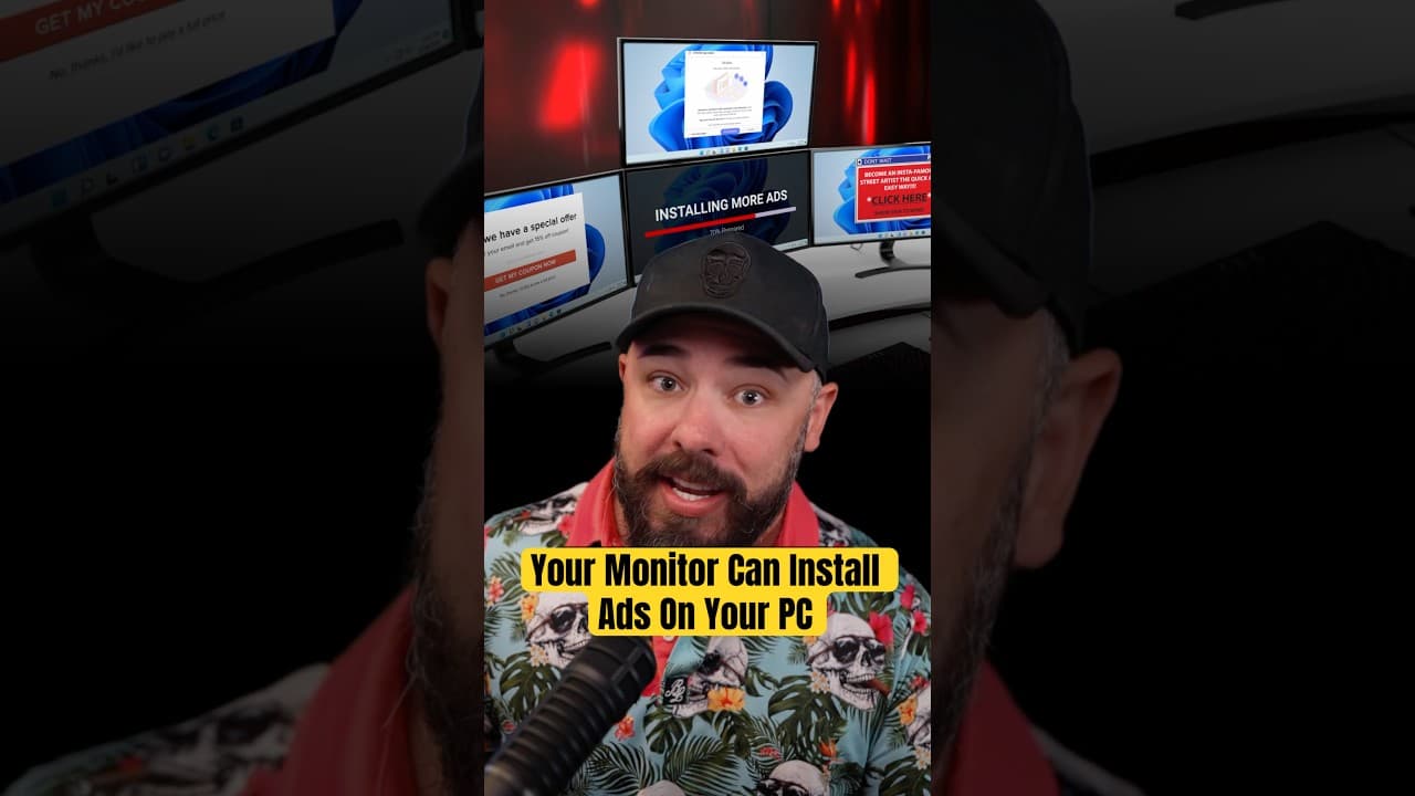 Your Monitor Is Installing Ads On Your PC