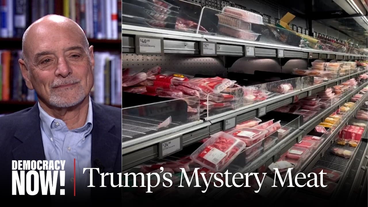 "Fast Food Nation," Mystery Meat & Trump's Dismantling of U.S. Food Safety System: Eric Schlosser