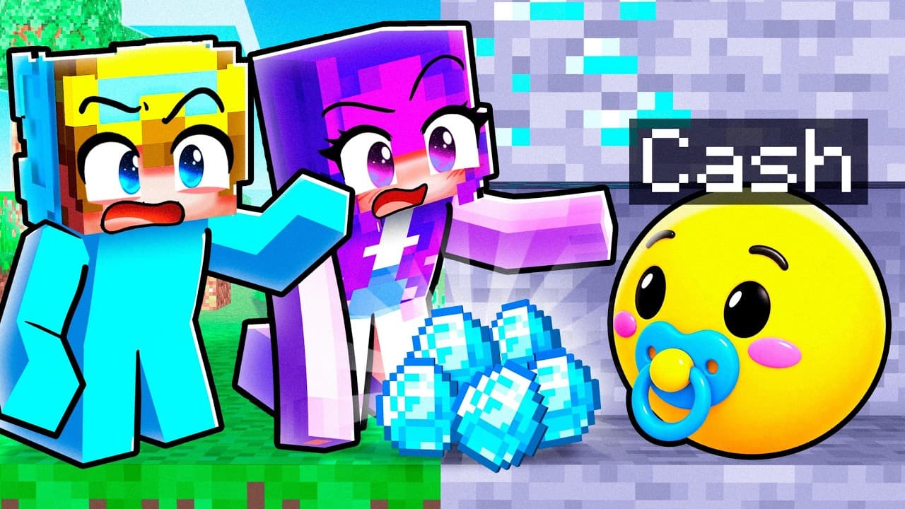 I Became BABY VERITY to Prank My Friends!