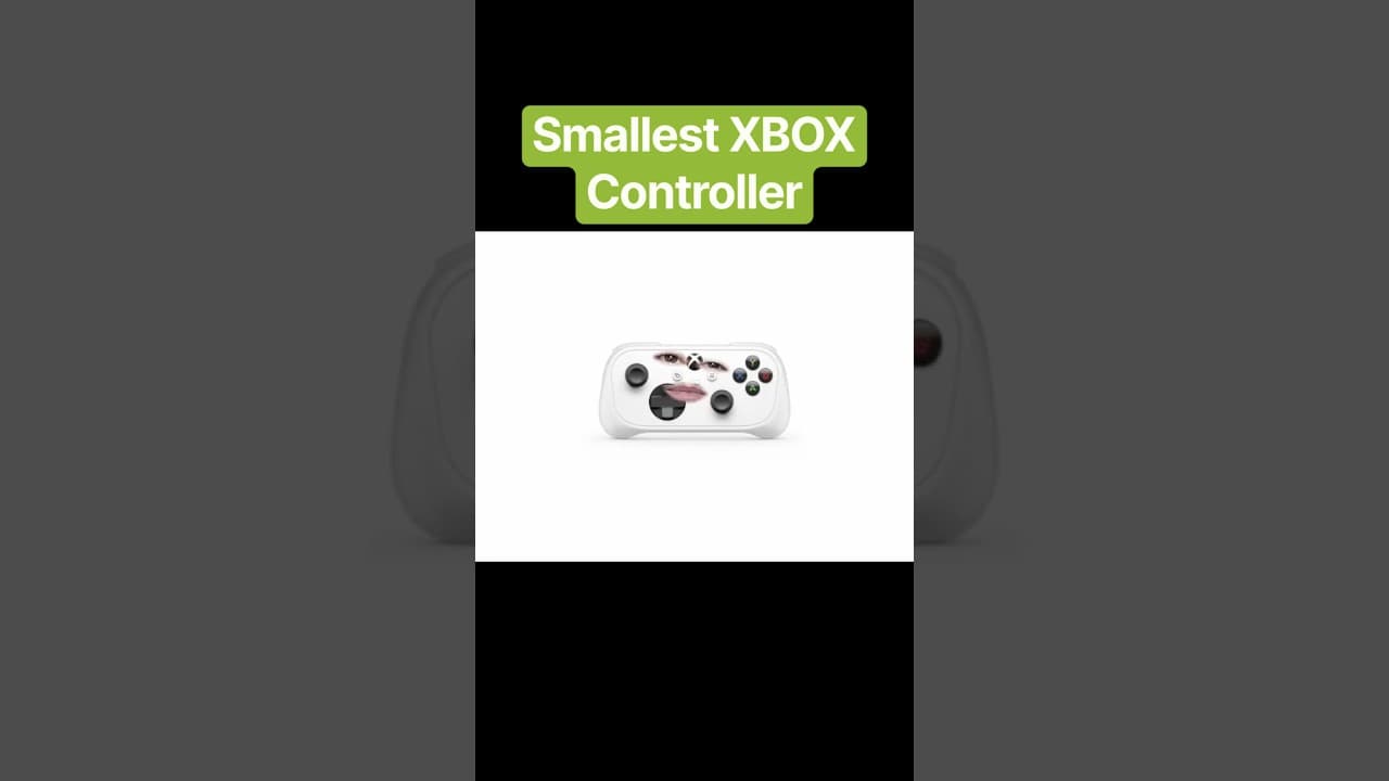 Worldβs SMALLEST XBOX Controller π§
