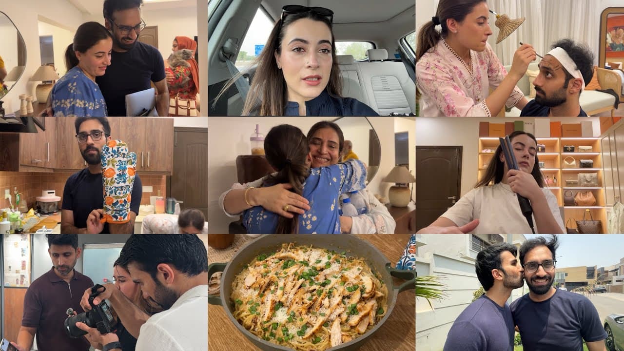 LAHORE FUN WITH EVERYONE ❤️❤️ || CAFE KI RECIPE TESTING 😍 || UK KE LIYE RAWANA ❤️