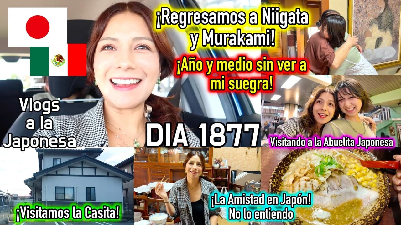 ๐ฏ๐ต Visitando a la ABUELITA JAPONESA ๐ต + Regresamos a NIIGATA ๐จ- Ruthi San โก 18-09-26