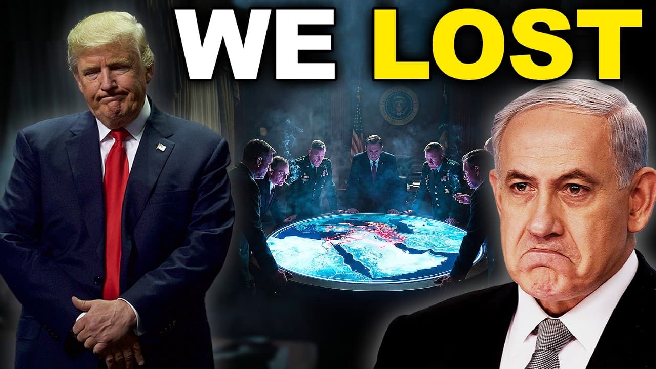 "WE LOST": Washington Insider DROPS BOMBSHELL on Trump's Iran War for Israel