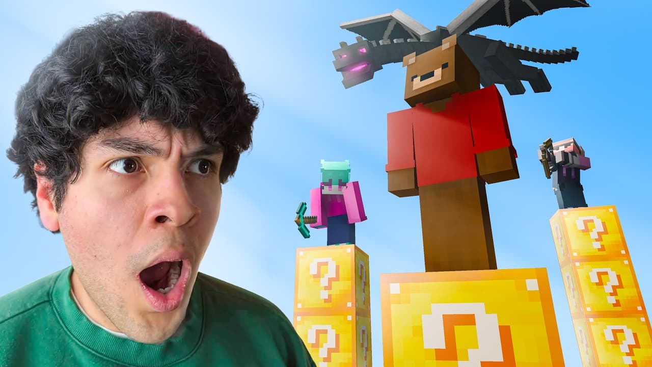 WE TRIED THE LUCKY BLOCK CHALLENGE