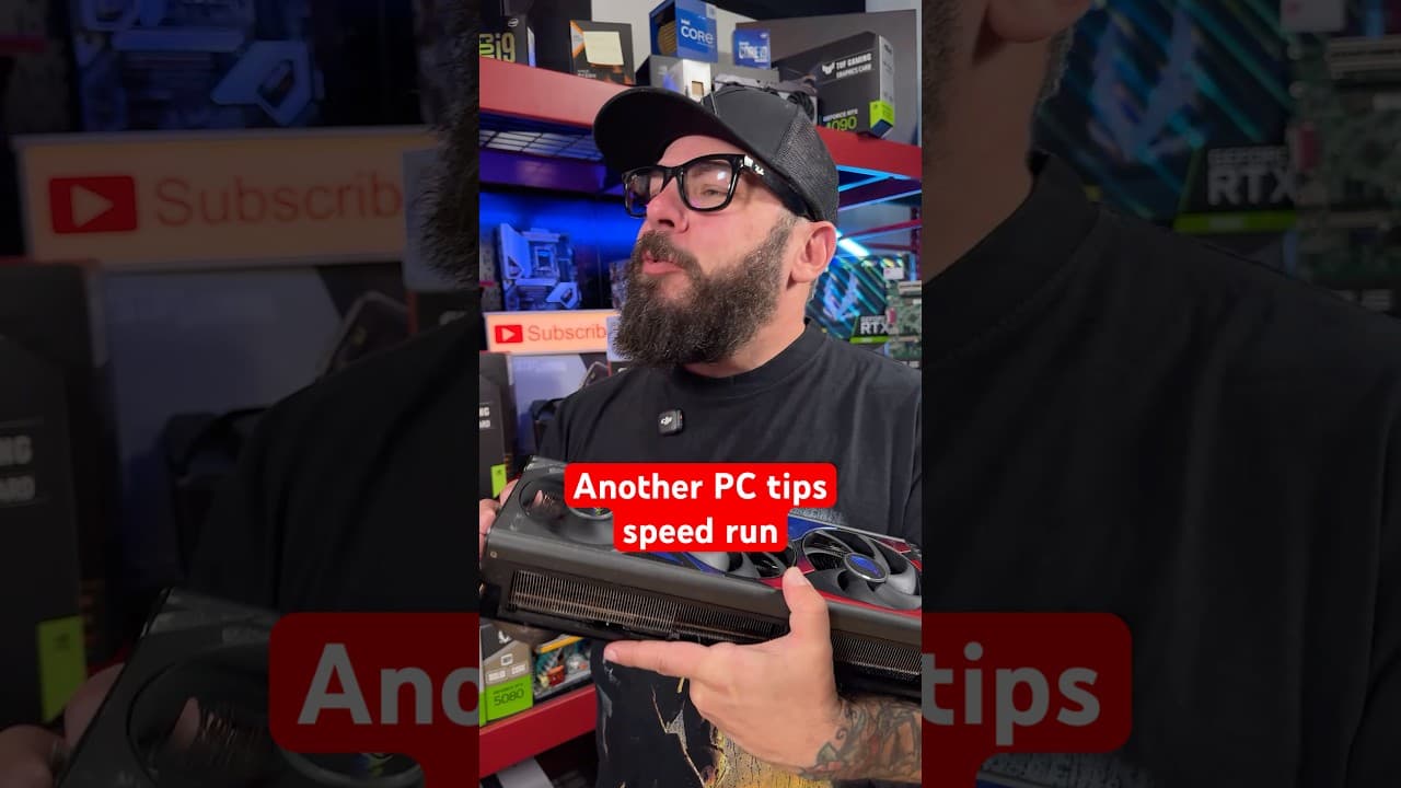 Rapid Fire PC Tips Nobody Tells You YouTube thumbnail