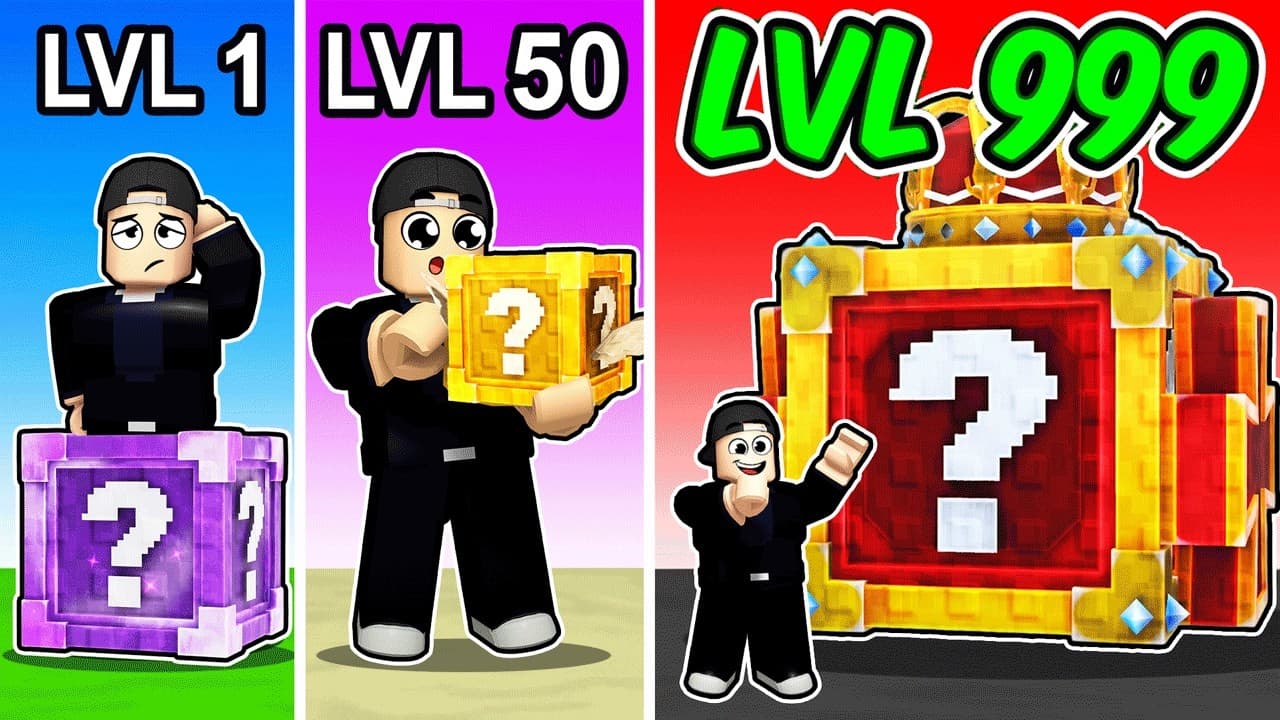 BUYING The RAREST OG LUCKY BLOCK in Roblox Upgrade a Lucky Block