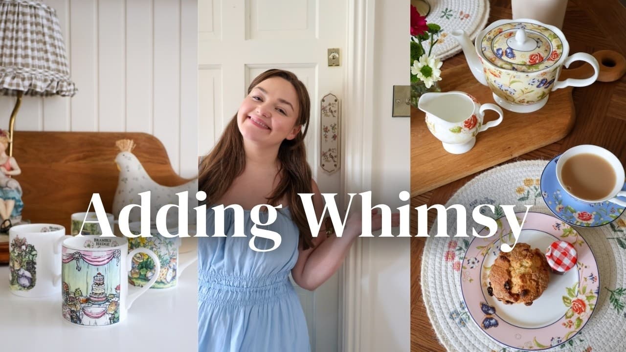 Adding Whimsy to My Cottage | Nancy Meyers Inspired Decorating