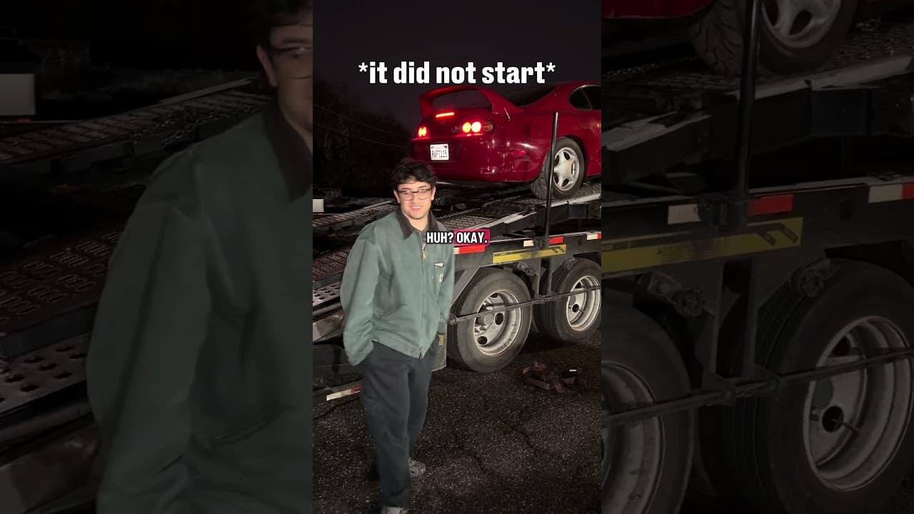 Driver Destroys My MK4 SUPRA