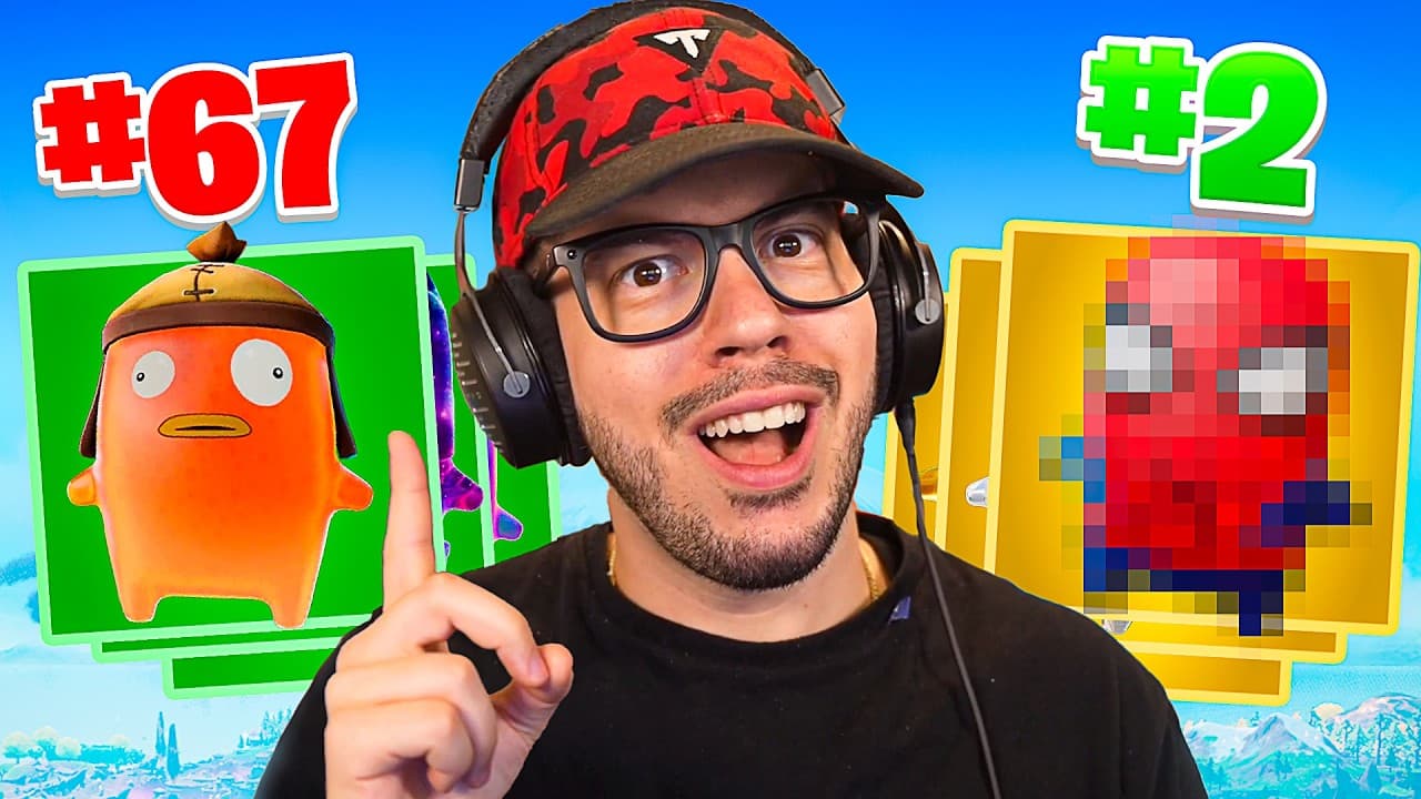 Ranking *EVERY* Fortnite SPRITE! (All 25 Sprites)