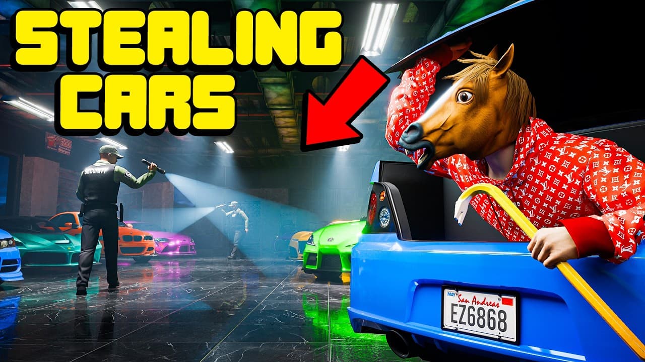 Robbing The Biggest Dealership In GTA 5 RP