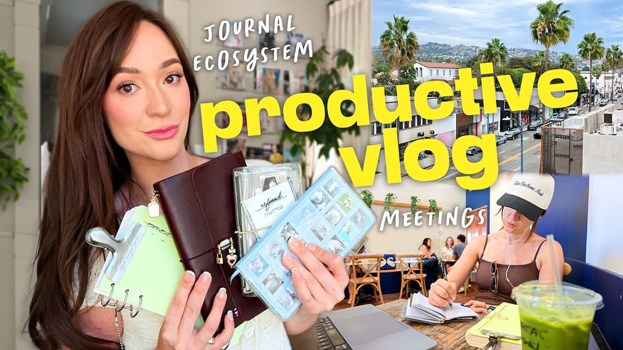Productive Week: My Journal Ecosystem, Business School, and WFH!! 💻📚