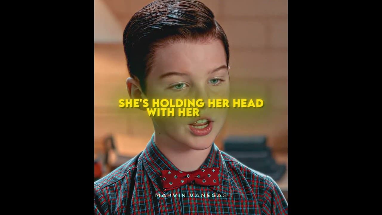 "Sheldon and Missy took part in twin research."☠️🔥 | young sheldon |#Trending #Shorts