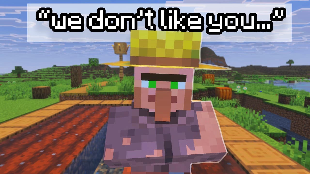 This Minecraft Add-On makes Villagers TALK???