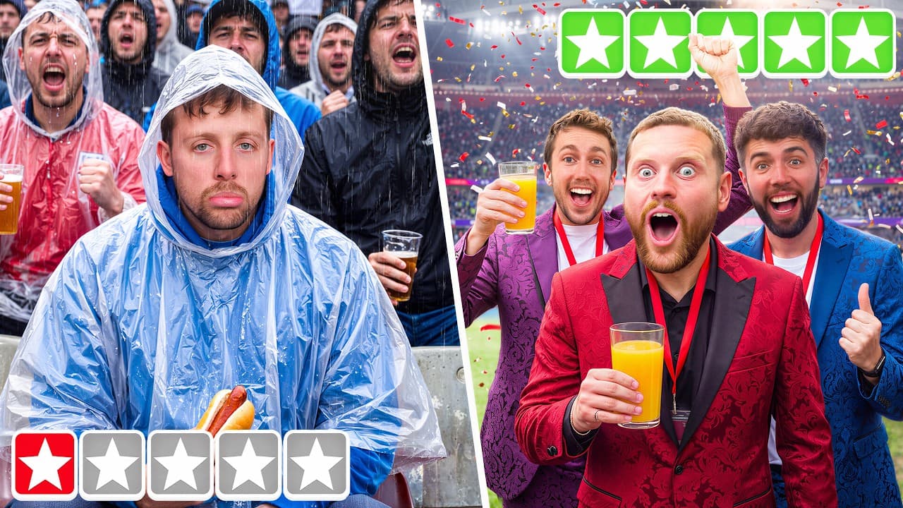 SIDEMEN CHEAP VS EXPENSIVE WORLD CUP TRIP