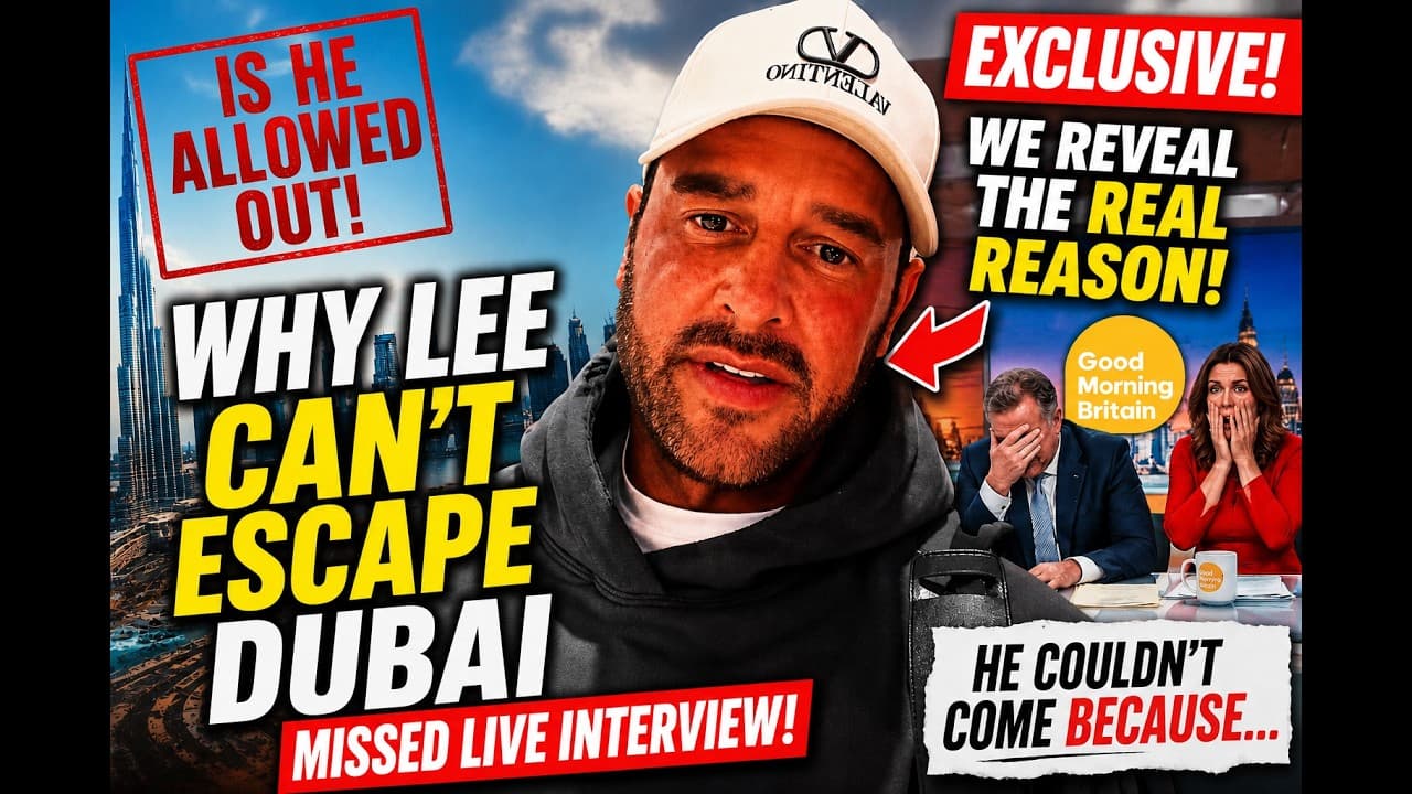 EXCLUSIVE Katie Price Vlog: The Real Reason Lee Missed Good Morning Britain...The Truth Is Revealed