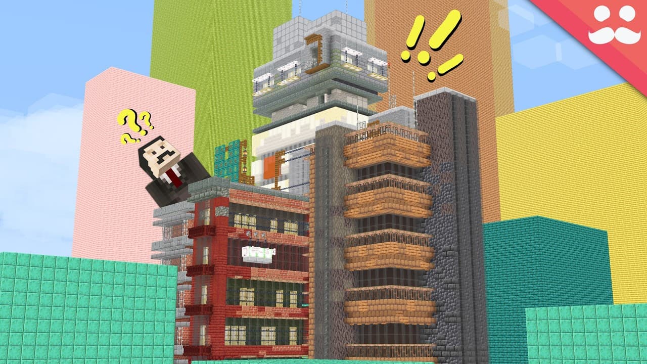 Minecraft skyscrapers are hard