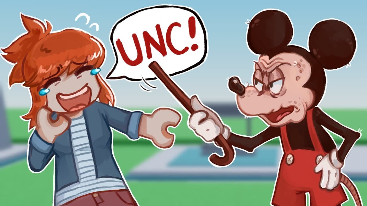 TROLLING as GRANDPA MICKEY on ROBLOX VOICE CHAT