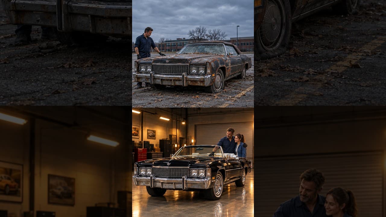 They Laughed at Grandpa's Rusty 1976 Cadillac Eldorado β Dad's ASMR Restoration for His Daughter β€οΈ