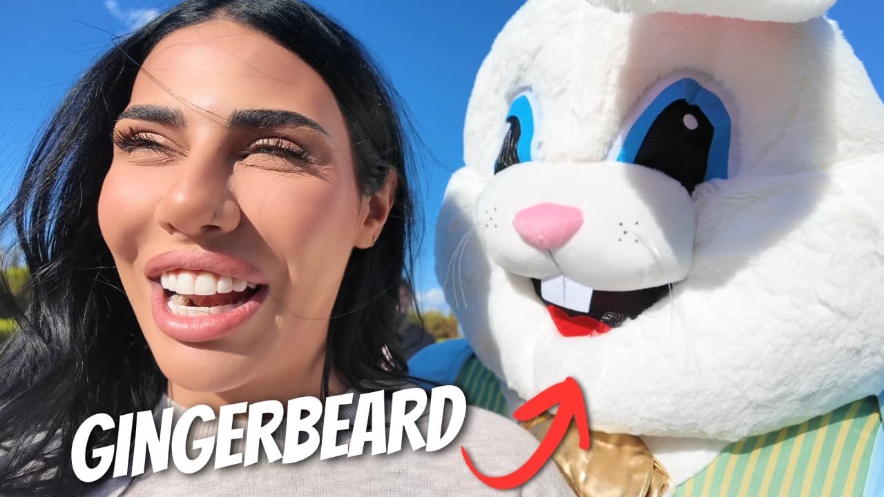 GREEK EASTER IN CYPRUS! ๐ฐ Gingerbeard The Easter Bunny, Make-up Tutorial & A LOT OF FOOD!