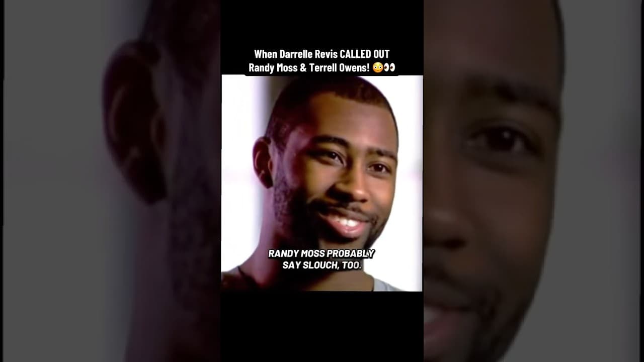He ‘CALLED OUT’ Randy Moss & Terrell Owens! 😳 #nfl #darrellerevis #randymoss #terrellowens