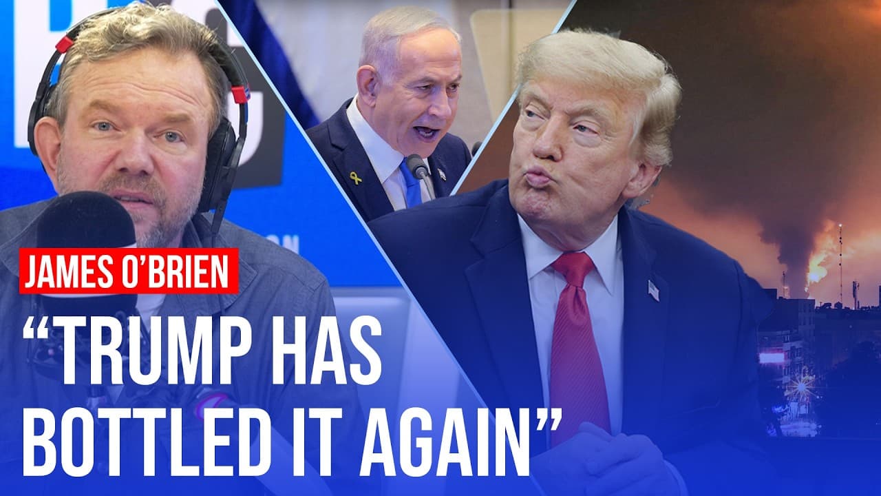 'If you haven't already realised Trump is a deranged, lying idiot, you never will' | James O'Brien