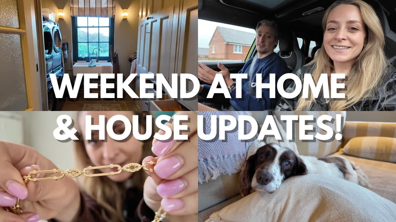 A Slow Weekend at Home + House Updates!