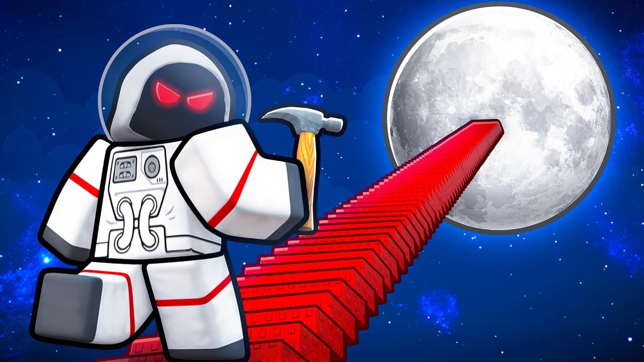 ROBLOX BUILD TO THE MOON!