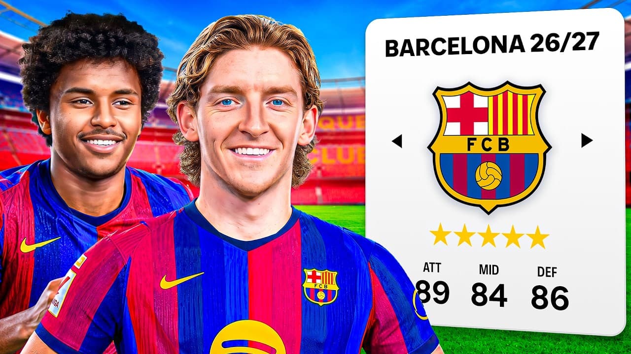 I Manage Barcelona with New Transfers...