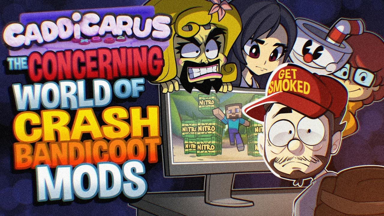 The Concerning World of Crash Bandicoot Mods and Hacks - Caddicarus