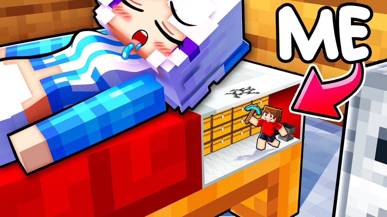 Living Inside of My Crush Base Until She Notices!
