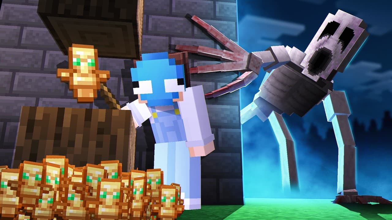 Horror Minecraft, But Drops Are Random…