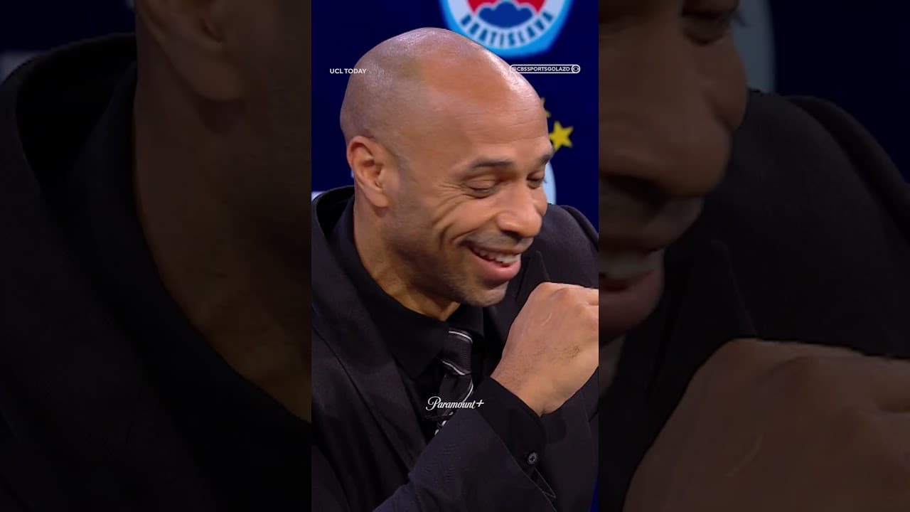 Thierry Henry 🤝 Thierry Henry #UCLToday #UCL