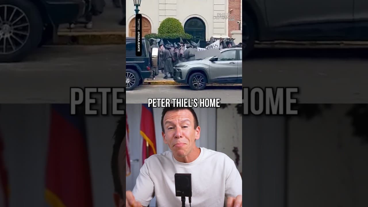 A Crowd Of Gandalfs Descended On Peter Thiel's Buenos Aires Mansion
