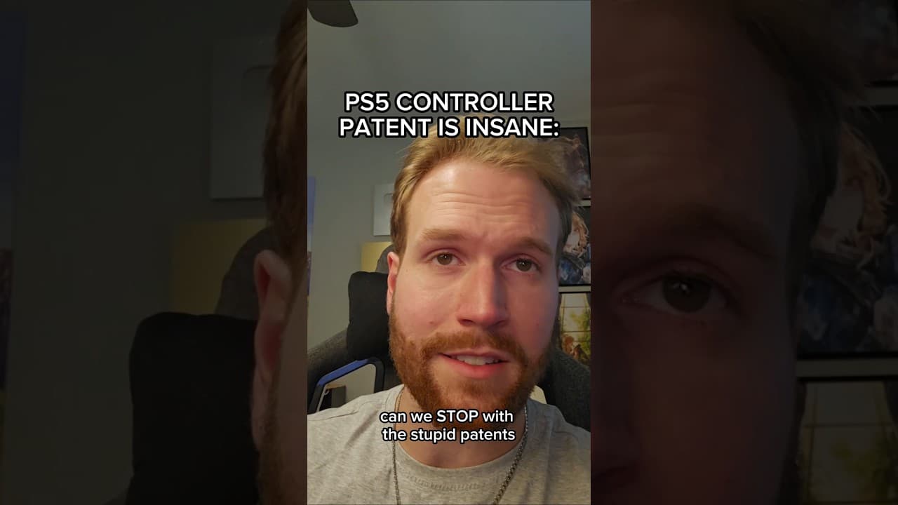 PS5 CONTROLLER PATENT IS INSANE #shorts