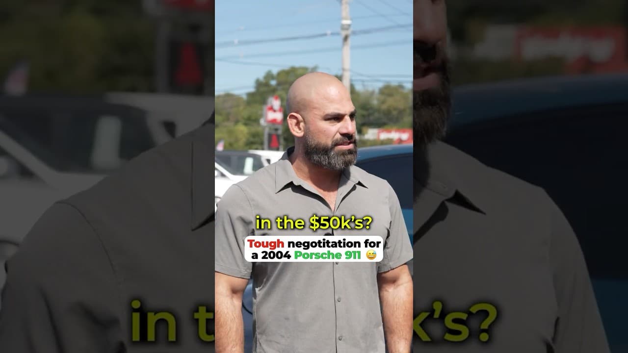 This 2004 Porsche 911 negotiation was so tough