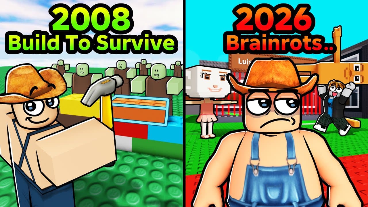 Playing EVERY Roblox Trend EVER.