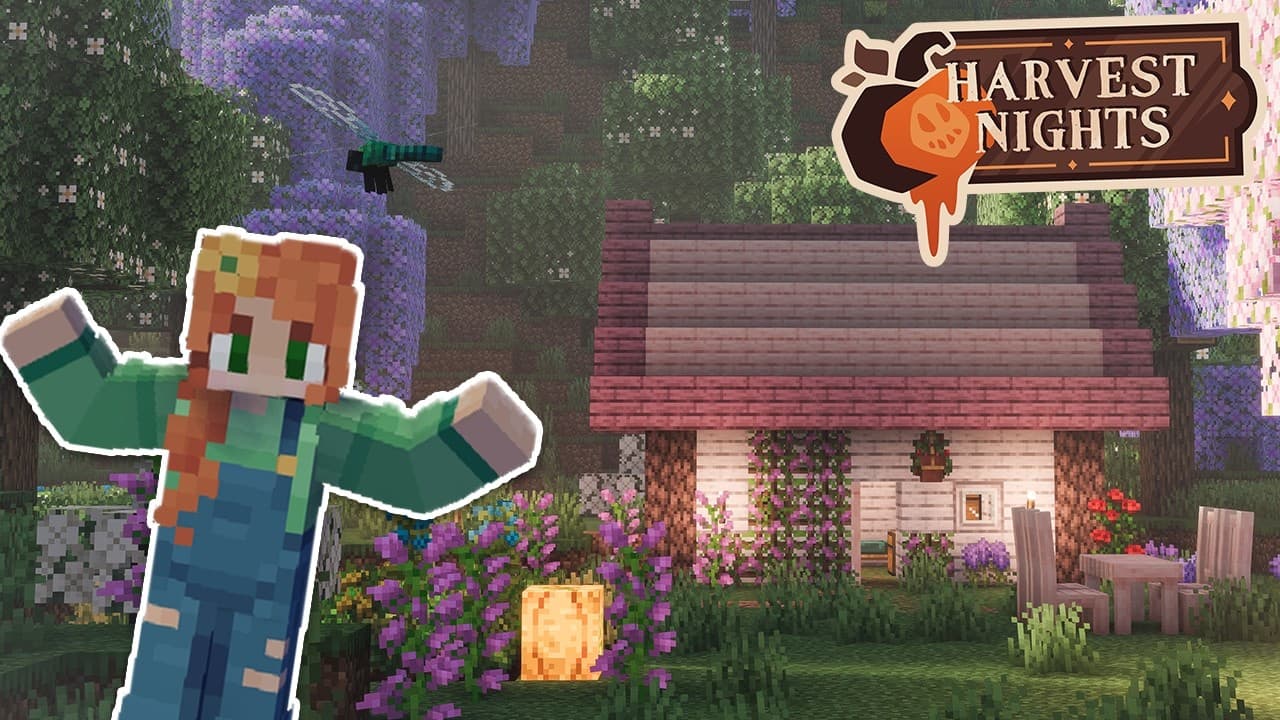 Harvest Nights! My New Cozy Horror Modded Minecraft SMP!