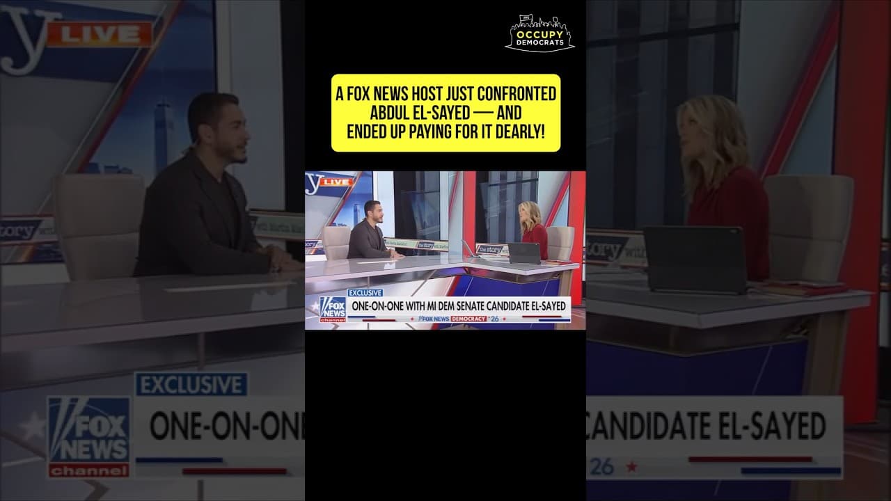 FOX Host CONFRONTS El-Sayed, GETS SCHOOLED!🚨