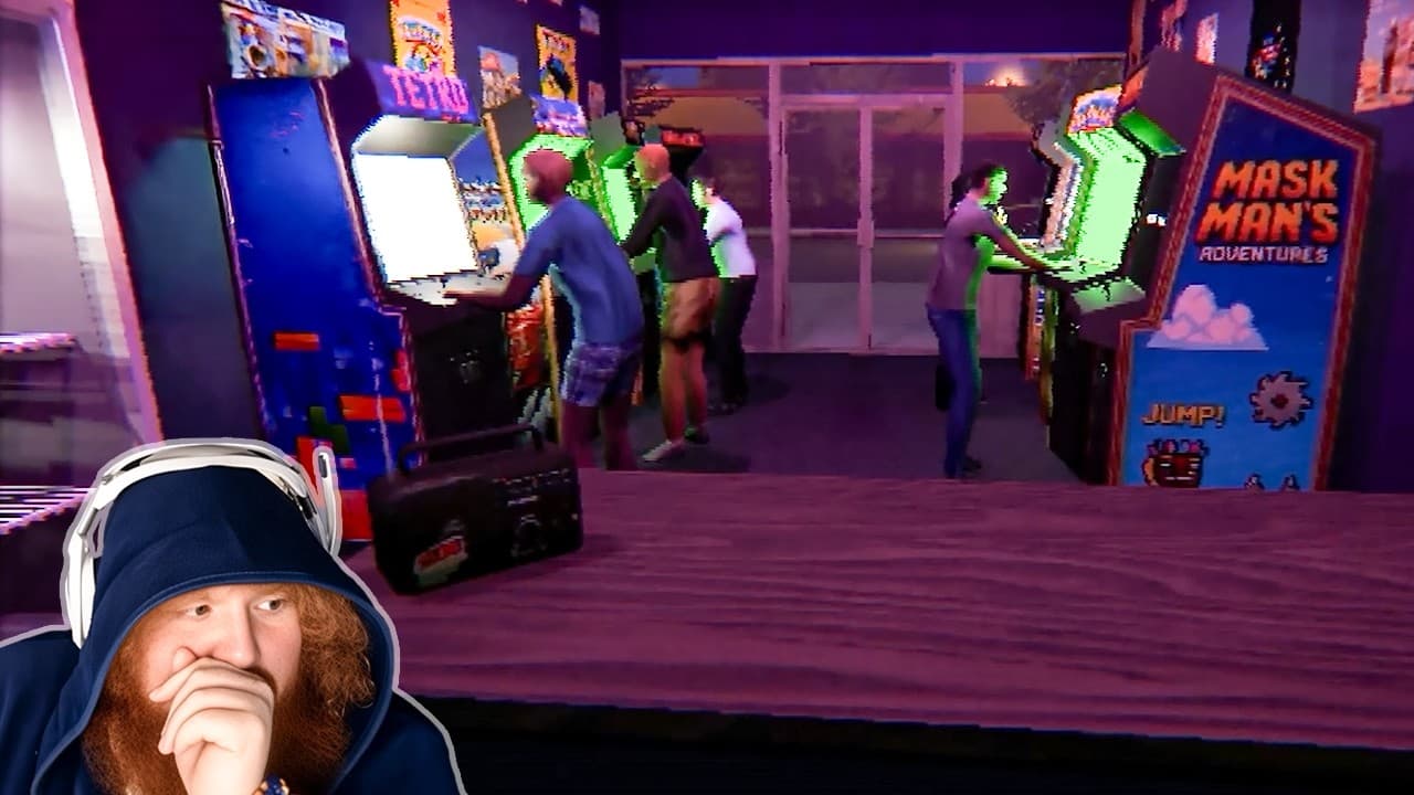 CaseOh works at an arcade..