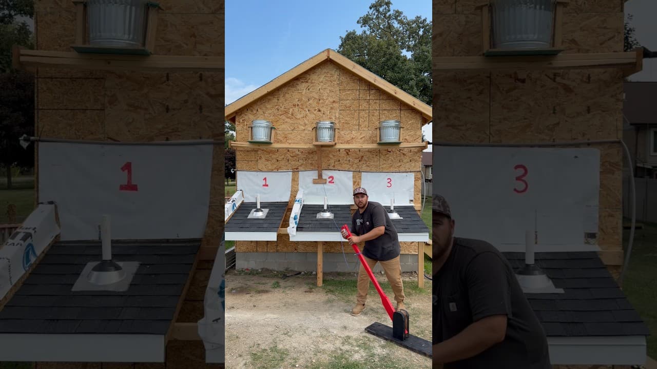 Which roof fails? ๐ค follow local codes ๐ช#roofing #learn #test #BAS