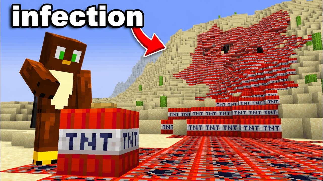 I Made ALL BLOCKS Spread like Infections