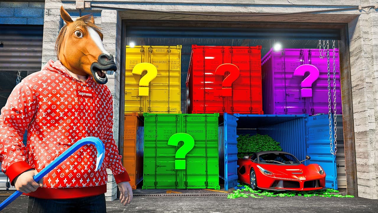 Robbing Wearhouse's Full Of Mystery Crates In GTA 5 RP