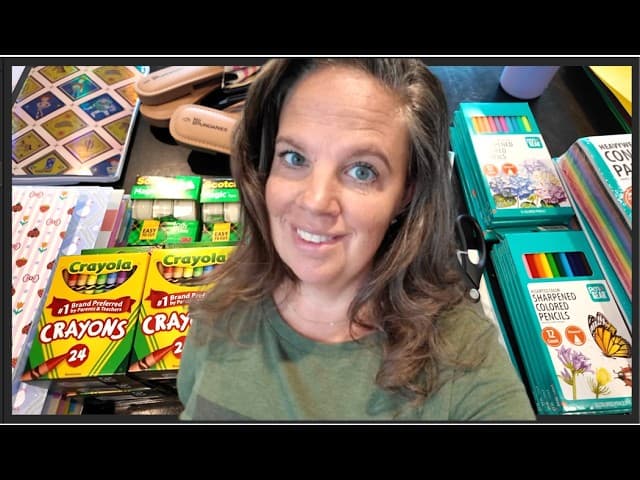 Back to School Haul and my messy house 😂