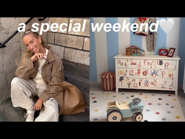 A WEEKEND WITH US | romeo's toddler room makeover + birthday celebrations